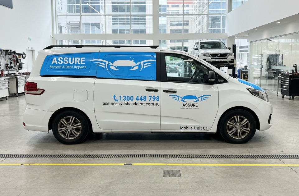Commercial fleet branding and wrap install